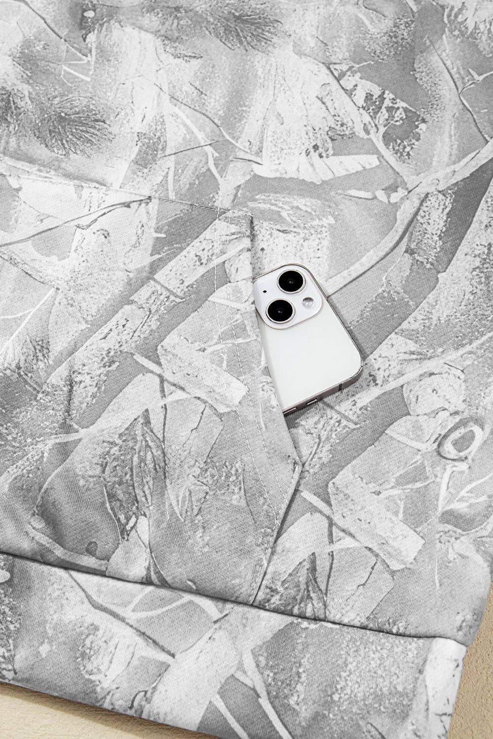 Suhkasana - Wholesale Hoodie - Women's - Woodland Camo Oversized Pullover Hoodie for Women8