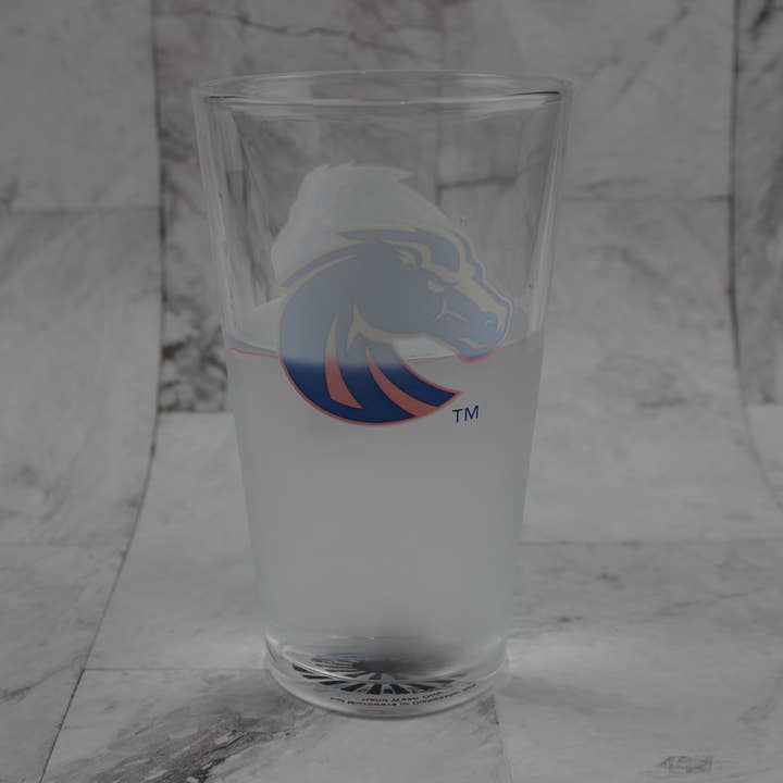 Boise State University färg byta pint glas för wholesale av Sunkiss