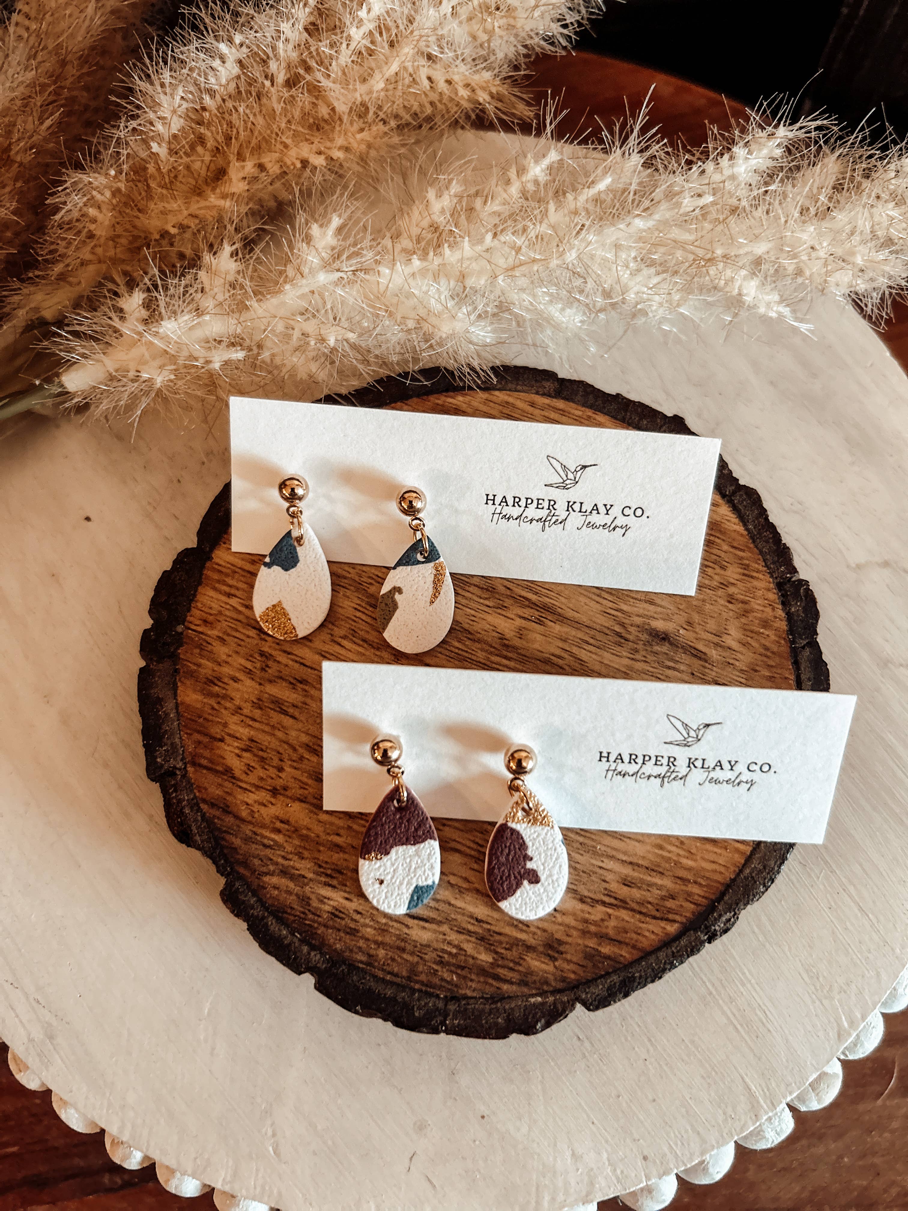 Harper Klay Co - Wholesale Jewelry Set - The Lyla Set- Polymer Clay Dangle Earrings4