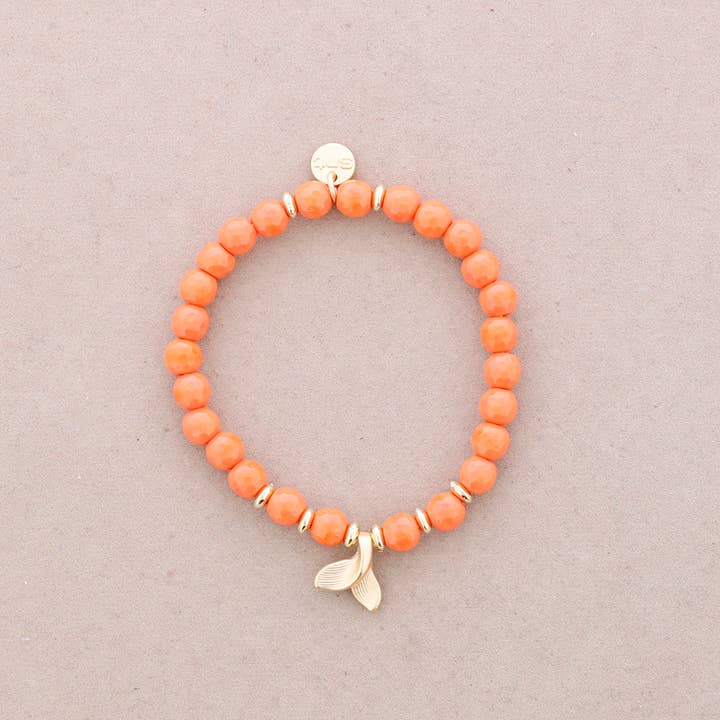 Sonata - Wholesale Beaded Bracelet - Stones Cola Metal Elastic Bracelet2