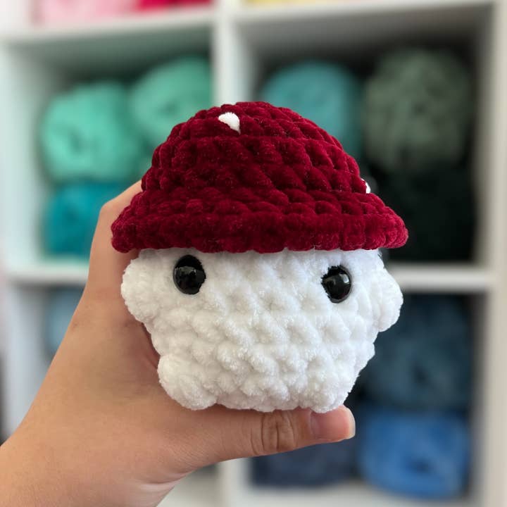 The Yarn Barn NC - Wholesale Stuffed/Plush Toy - Kids & Baby - Handmade Crochet Mushroom - Nature-Inspired Plushie4