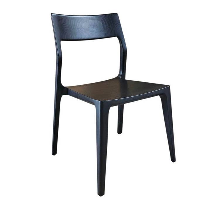 Catania Houten Armless Eetkamerstoel (Set van 2) voor wholesale door LOOMLAN