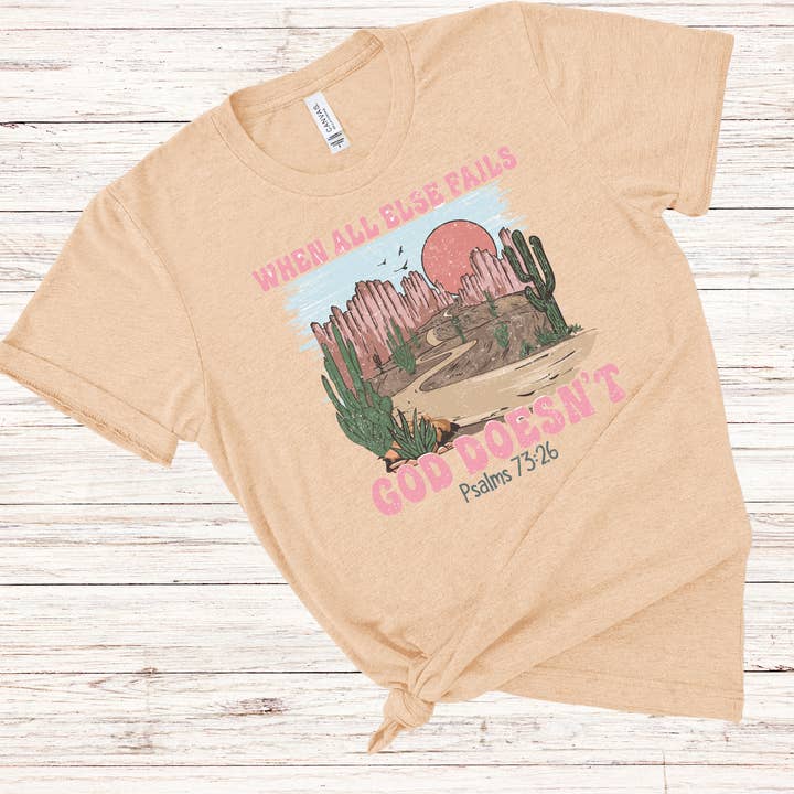 Camiseta When All Else Fails para venta al por mayor de Journey After The Walk LLC