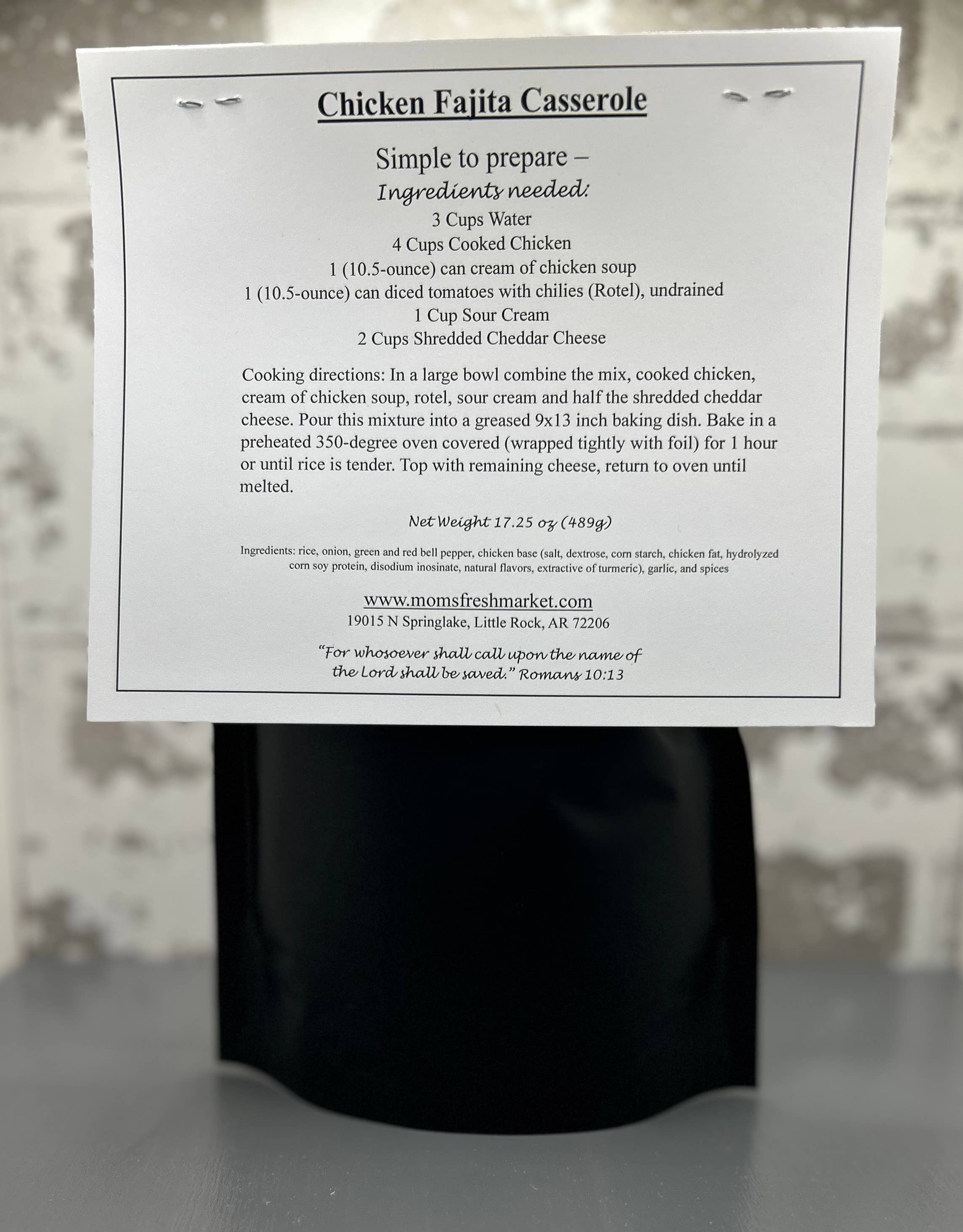 Mom's Market LLC - Vendita all'ingrosso Zuppe - Casseruola di Fajita di Pollo1