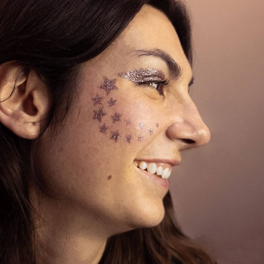 SI SI LA PAILLETTE – Großhandel Körper-Glitzer/-Schimmer – Schablonen-Set12