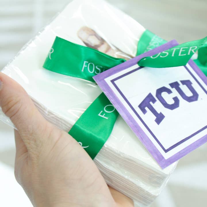 FOSTER - Wholesale Gift Tag - TCU Logo Gift Tag Set1