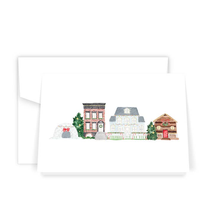 Ellen Walsh Designs - Wholesale Christmas card - Home For Christmas Greeting Card