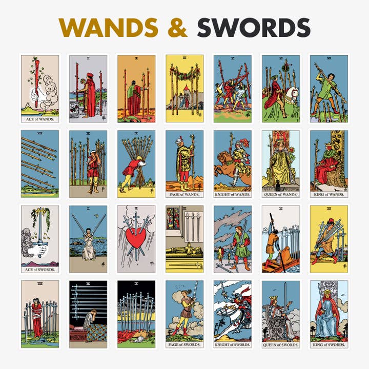 Wyspell - Wholesale Tarot Cards - Wyspell Classic Tarot Cards - Light Edition11