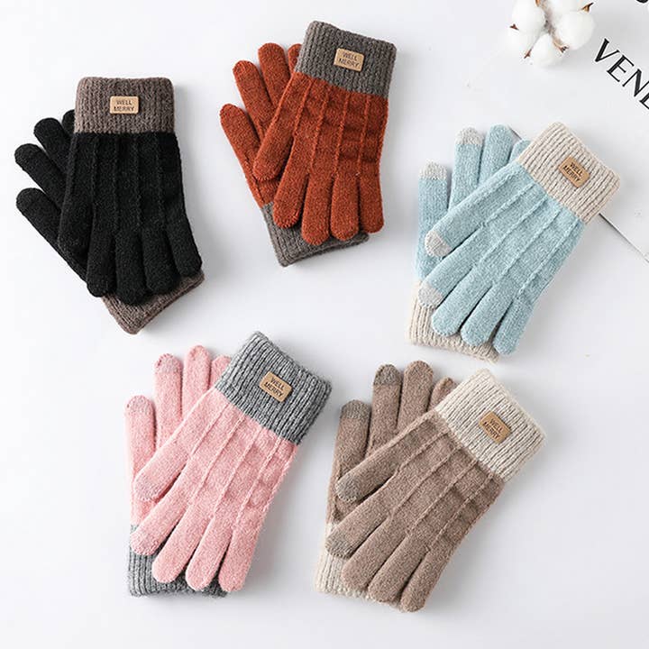 ACCITY - Wholesale Gloves - Women's - WOMEN WARM AND COLD KNITTED GLOVES_CWAG00304