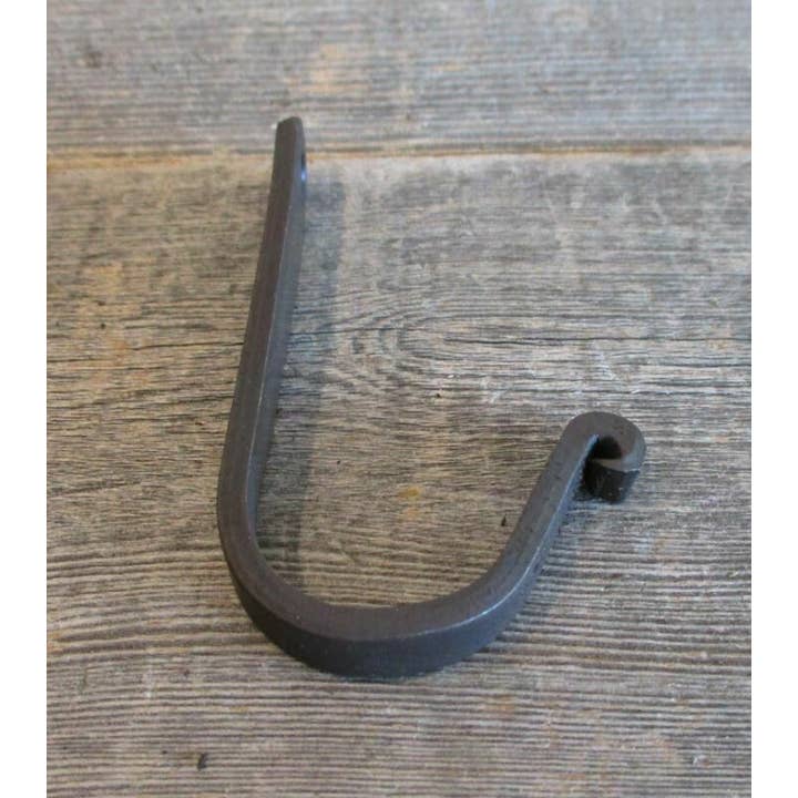 Midwest Craft House - Wholesale Wall Hook - Hand Forged Primitive U-shape Hook