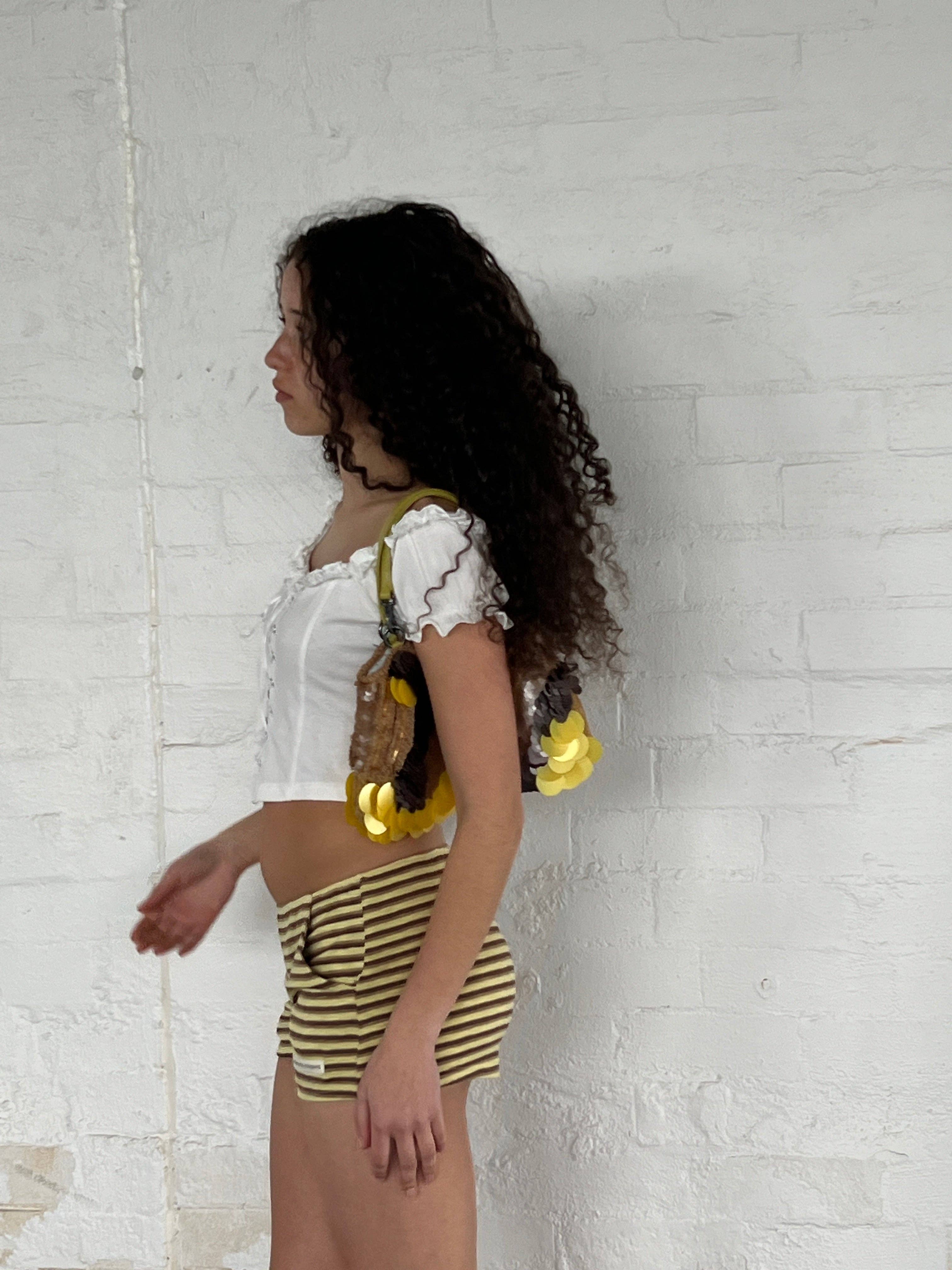 Highrack Studios - Wholesale Shorts – Women’s - Leo Stripe Shorts6