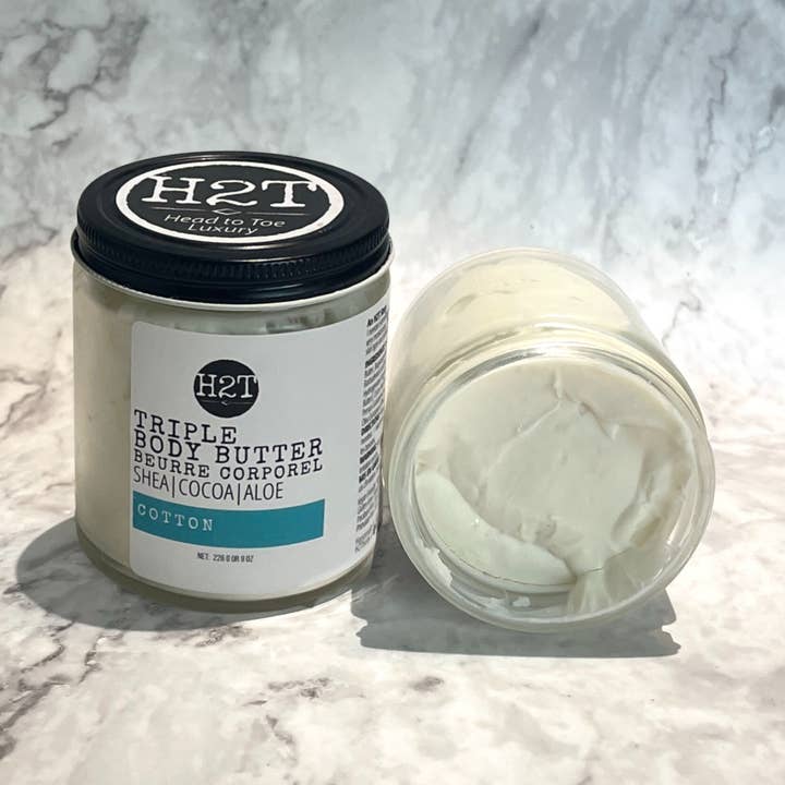 Cotton Triple Body Butter for wholesale by H2TBody