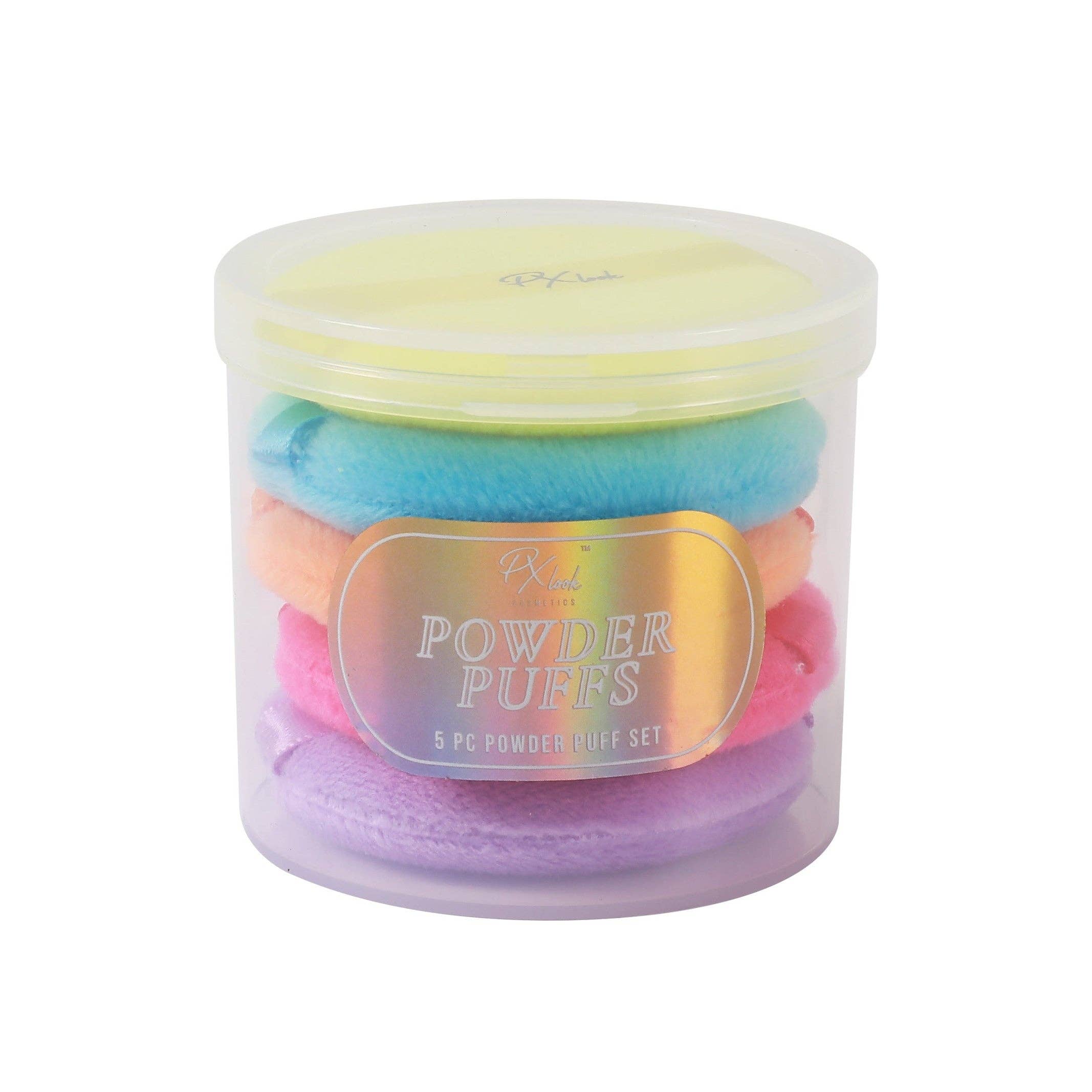 VIAI Beauty – wholesale Make-up sponge/blender – PxLook 5pc Powder Puff Set2