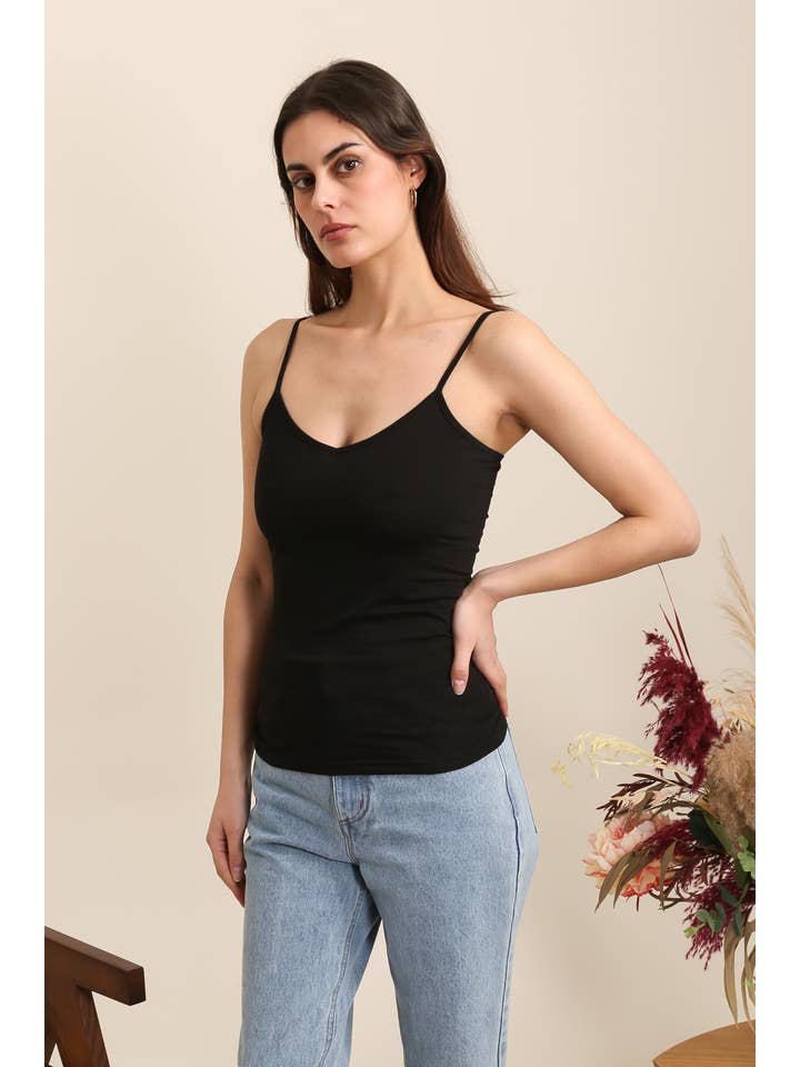 Daphnea - Wholesale Tank Top - Women's - 9563 PLAIN TANK TOP