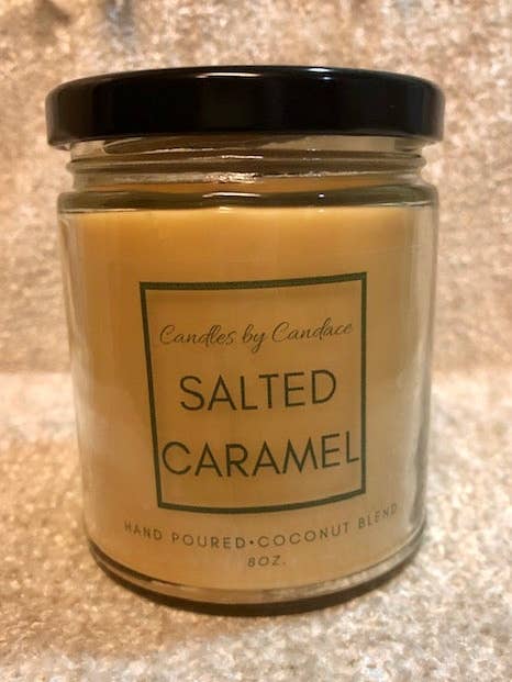 Salted Caramel - Geurkaars - Groothandel voor wholesale door Candles by Candace LLC