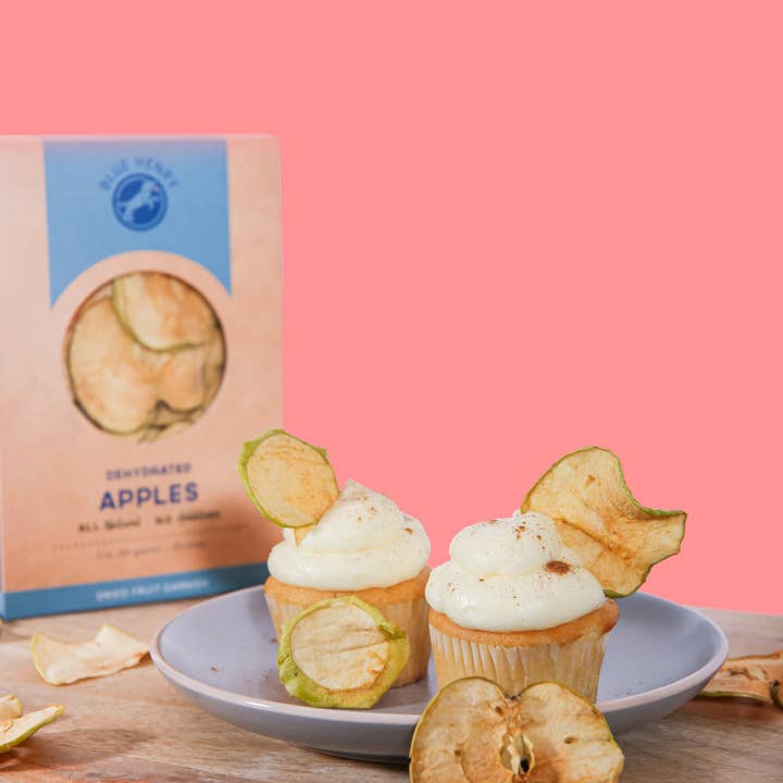 BlueHenry LLC - Vente Fruits secs/déshydratés - Garniture déshydratée pour tranches de pommes - petit étui4