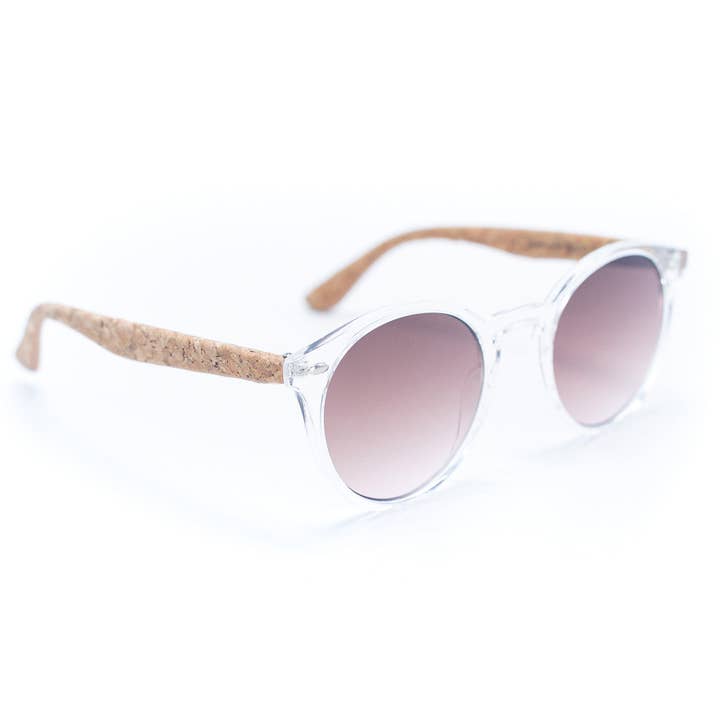 Women's Cork Sunglasses with UV Protection Lenses(Including and other Purchase Wholesale zonnebril. Free Returns & Net 60 Terms on Faire trending on Faire.