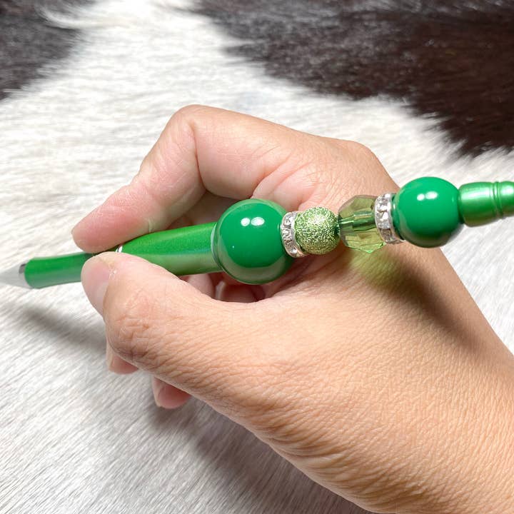 Fiona Accessories - Wholesale Pen - Beaded Pen Writing Instrument Stationery Colorful Gift1