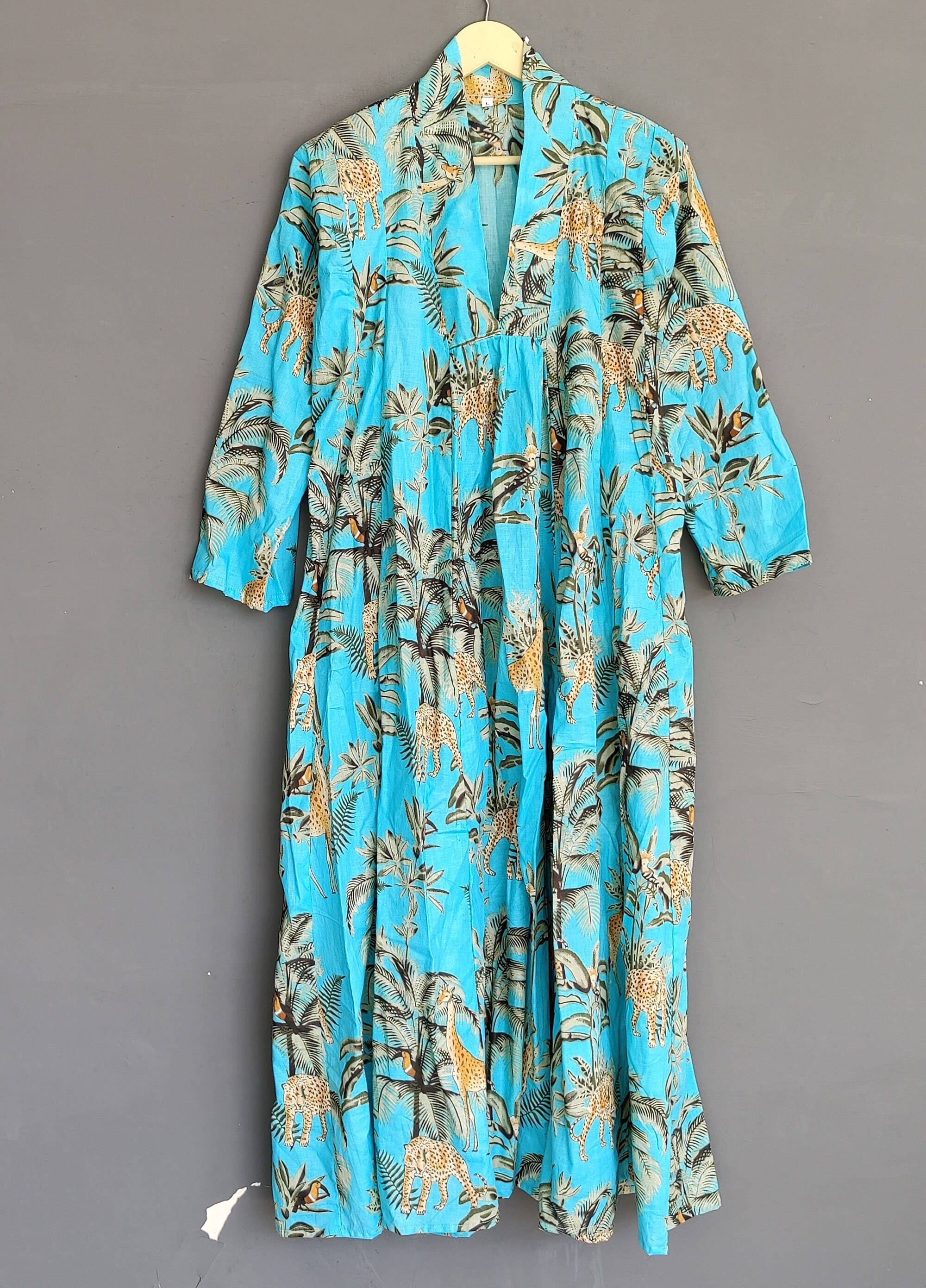 Bhawana Handicrafts - Wholesale Dress - Women's - Hand Block Print Indian Cotton Dress