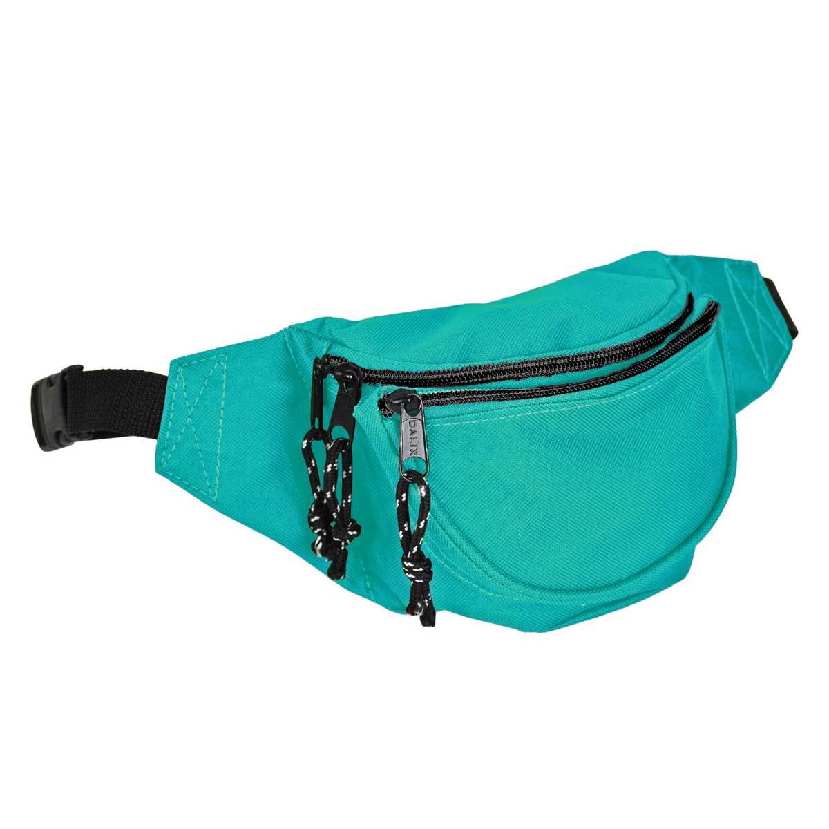 Dalix - Wholesale Belt Bag - Unisex - Dalix Round Fanny Pack w/ 3 Pockets0