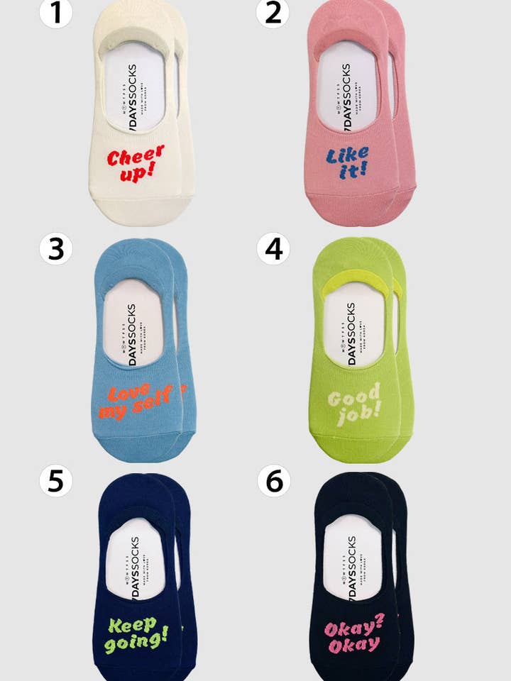 Kvinders No Show Neon Strømper for engroshandel hos 7DAYSSOCKS