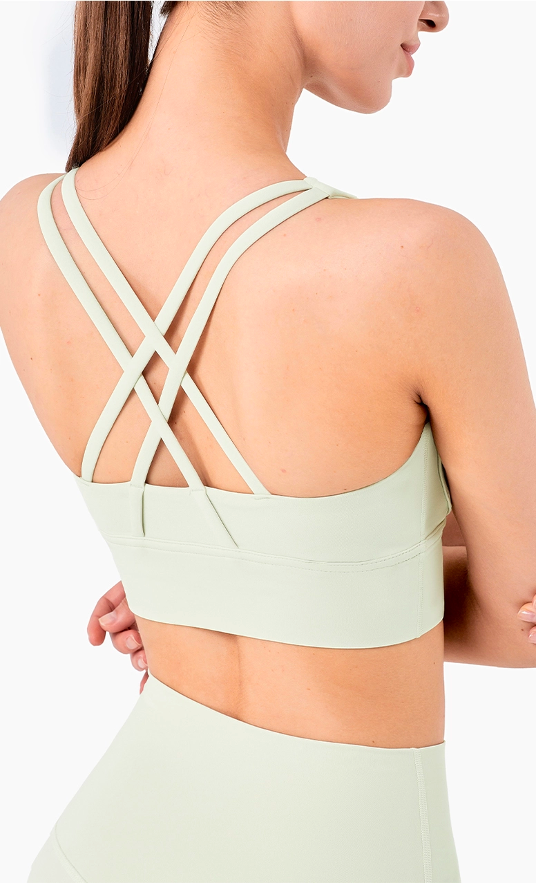 91thelabel – Sutiã desportivo - Mulher por atacado – Sutiã esportivo Isabella Strappy Back20