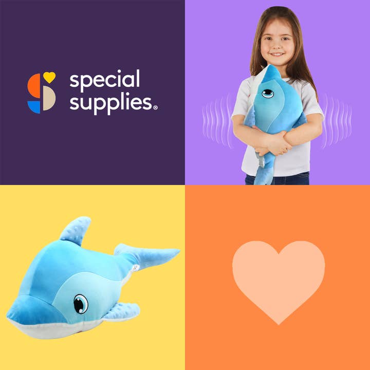 Special Supplies - Wholesale Pillow/Cushion - Kids & Baby - Sensory Vibrating Pillow-Whale7