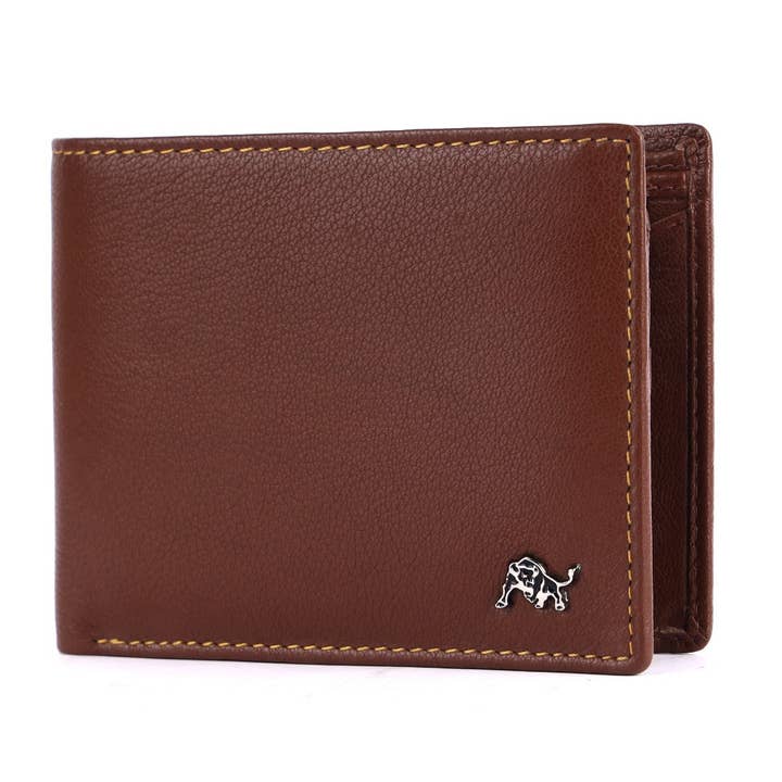 SPORTGIFTZ – wholesale Wallet - Men’s – WILDBUFF Mens Brown Leather Wallet Timeless Everyday Wallet, Gift Ready2