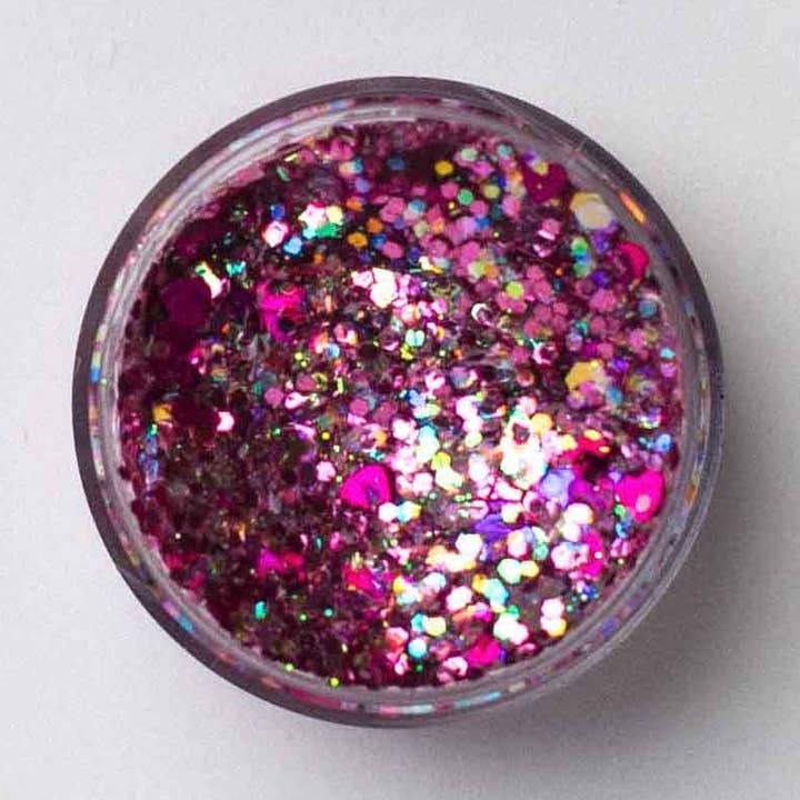 Galexie Glister - Wholesale Body glitter/shimmer - "Candied Hearts" Valentines Glitter Gel - Hair, Face, Body0