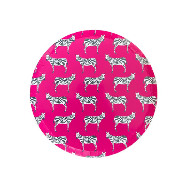Jollity & Co. + Daydream Society - Wholesale Disposable Plate - Jungle Animals Dessert Plates