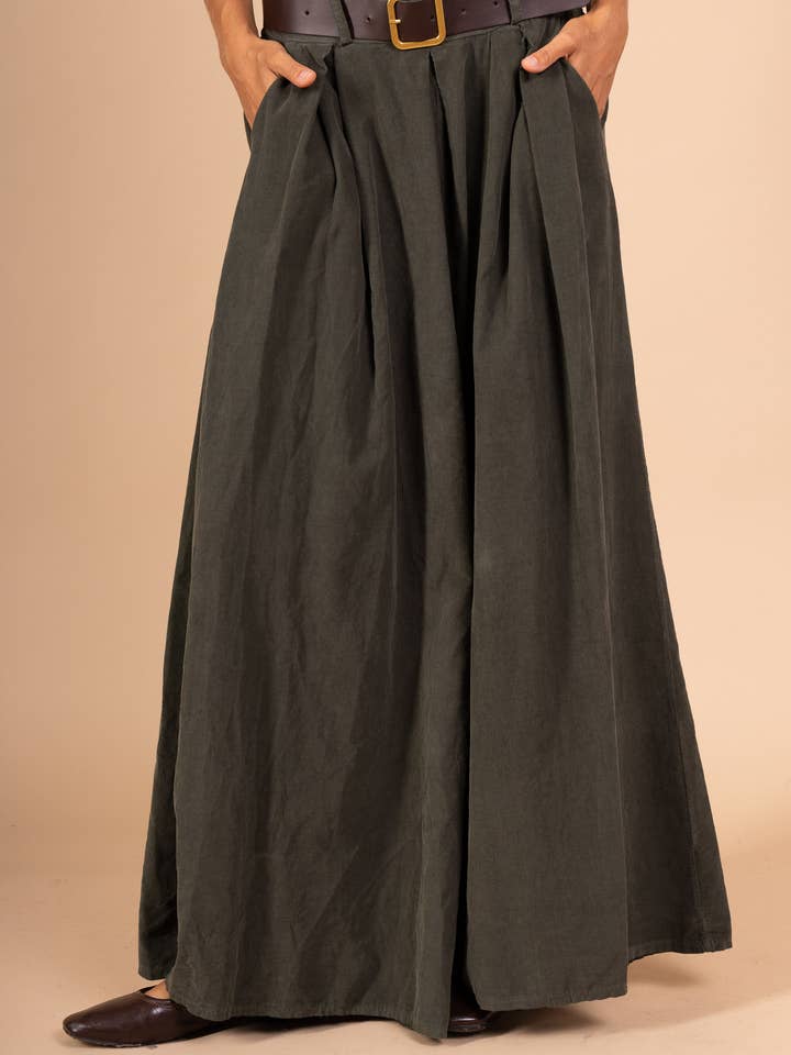 Pépouz' Paris - Wholesale Pants - Women's - Corduroy cotton palazzo pants PPN25515