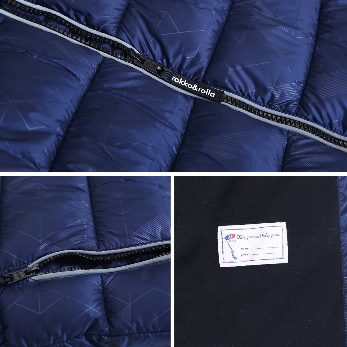 Rokka & Rolla - Wholesale Puffer Jacket - Kids - Boys' Heavy Winter Puffer Coat Bubble Jacket64