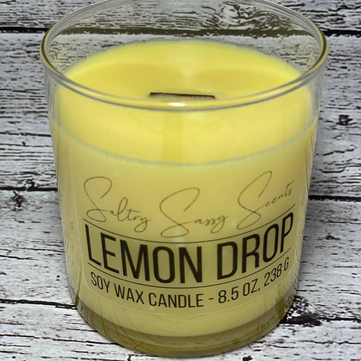 Lemon Drop - Kerze aus Sojawachs für den Großhandel von Sultry Sassy Scents