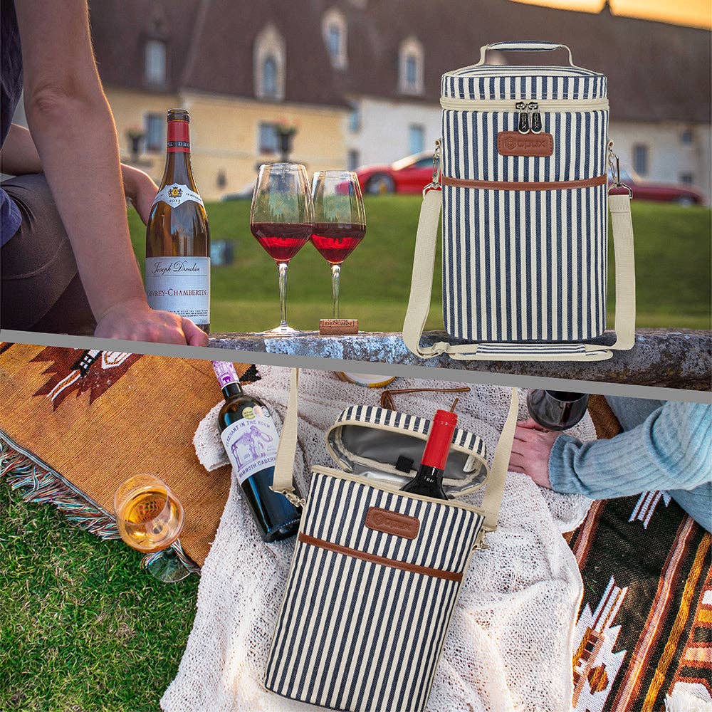 OPUX – Großhandel Weintasche – Weintragetasche für 2 Flaschen1