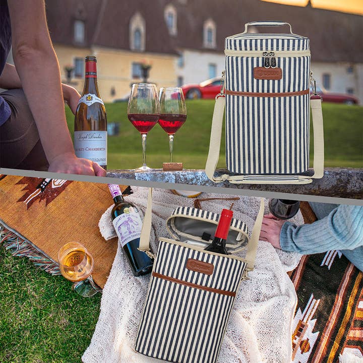 OPUX – Großhandel Weintasche – Weintragetasche für 2 Flaschen1