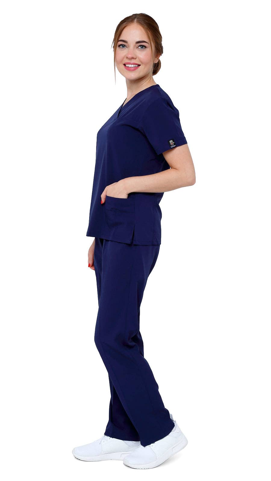 Dress A Med – wholesale Healthcare uniform – Women's – Women's 4-Way Extreme Stretch Uniform Set - Style ST1005