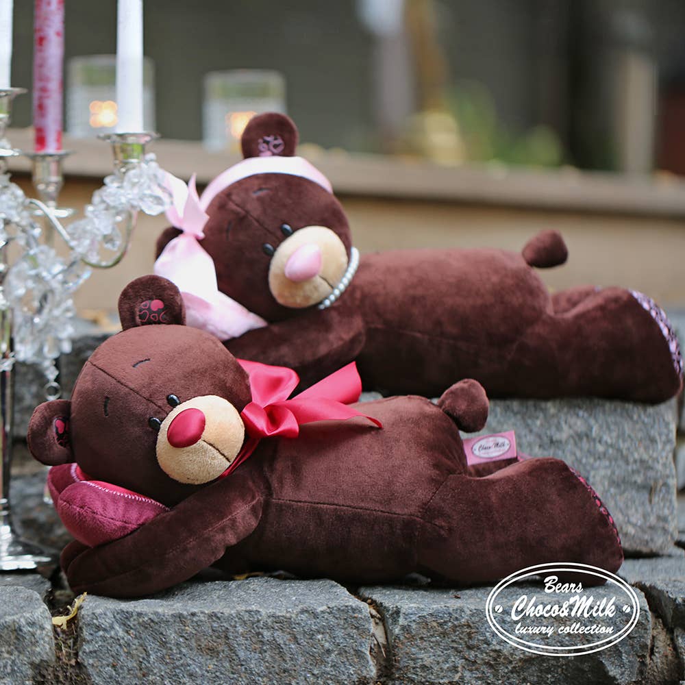 Orange Toys - Wholesale Stuffed/Plush Toy - Kids & Baby - Milk Sleeping Teddy Bear -30Cm - 0+4