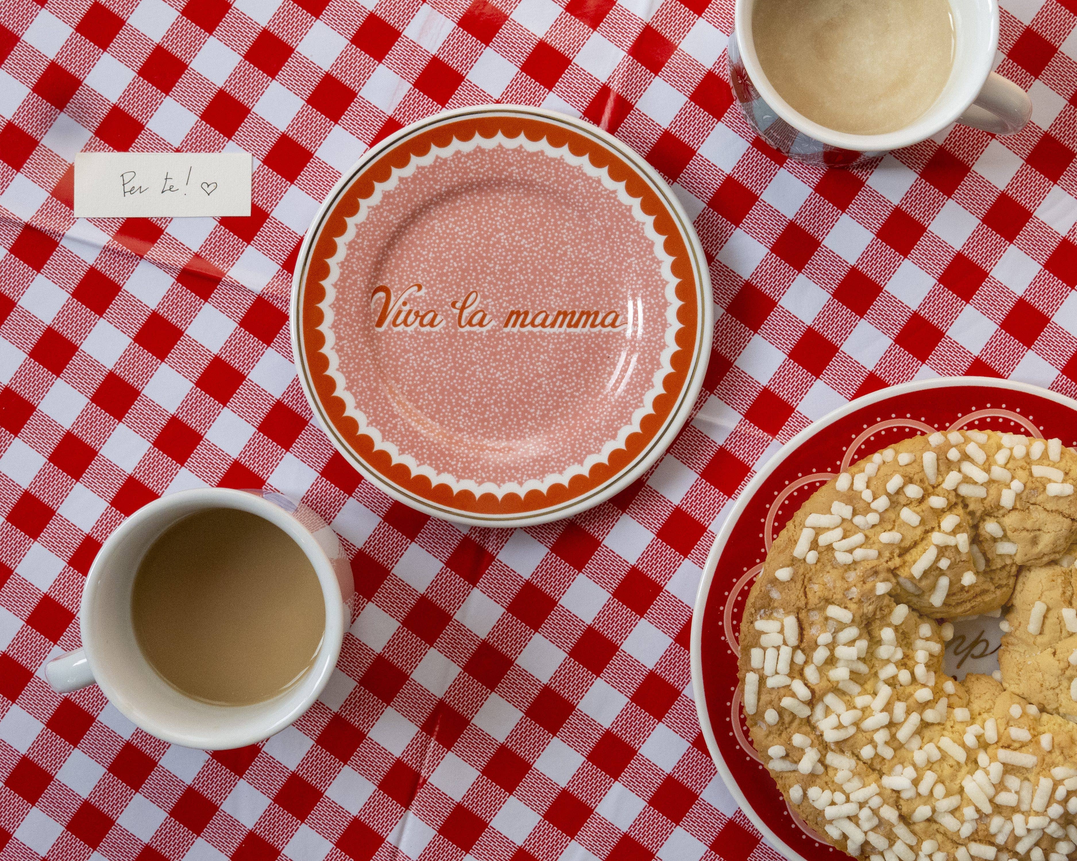 ilaria.i - Wholesale Dinner Plate - LONG LIVE MOM - Ideal as a Mother's Day gift2