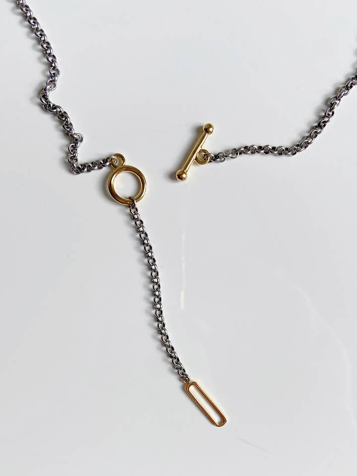 ZWEIFARBIGE ABSOLUTE HALSKETTE für den Großhandel von HELLES