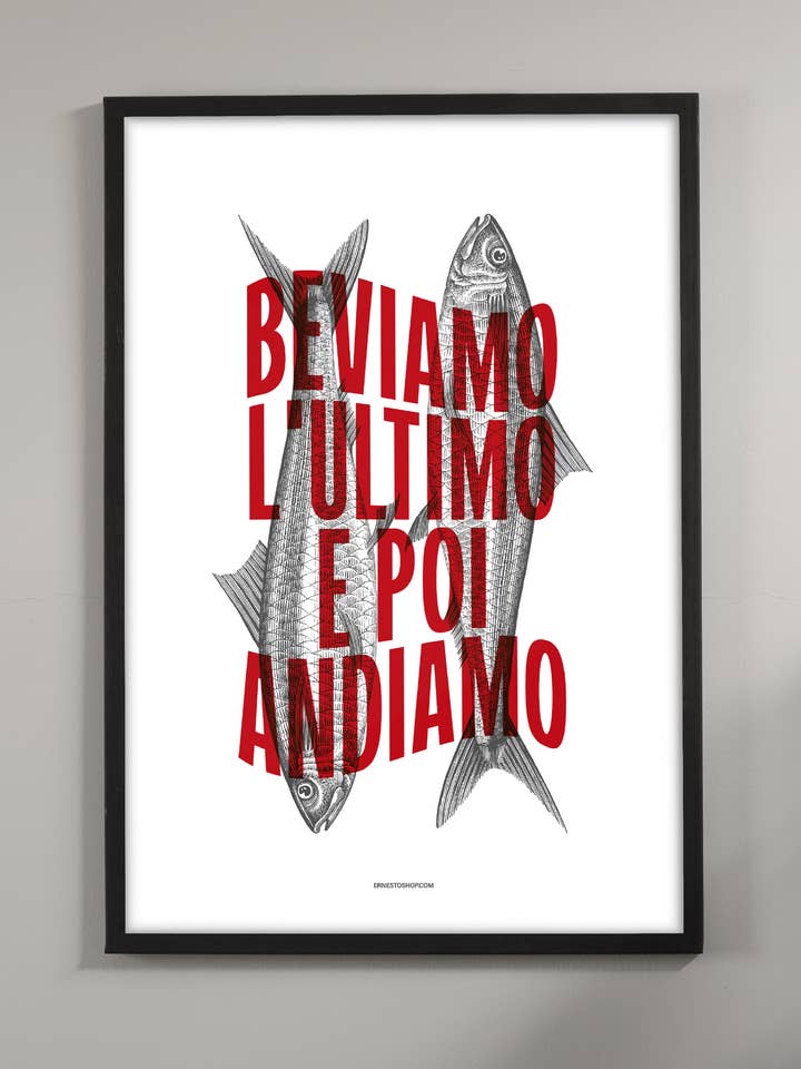 Vi dricker den sista A2-affischen för wholesale av ErnestoShop