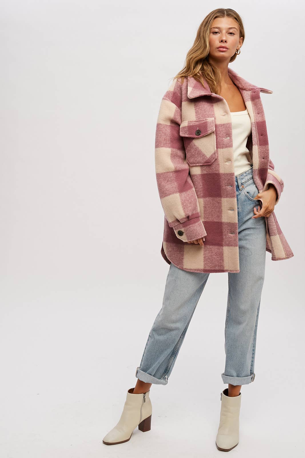 Bluivy – wholesale Rock - Dam – BORSTAD RUTIG ÖVERDIMENSIONERAD KAPPA31