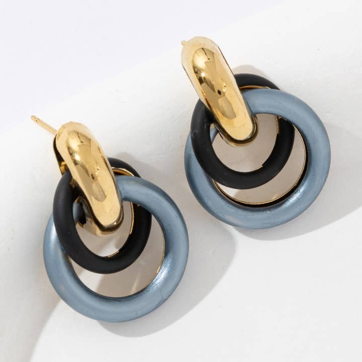 Creolen oorbellen - Margaux voor wholesale door Lovelika