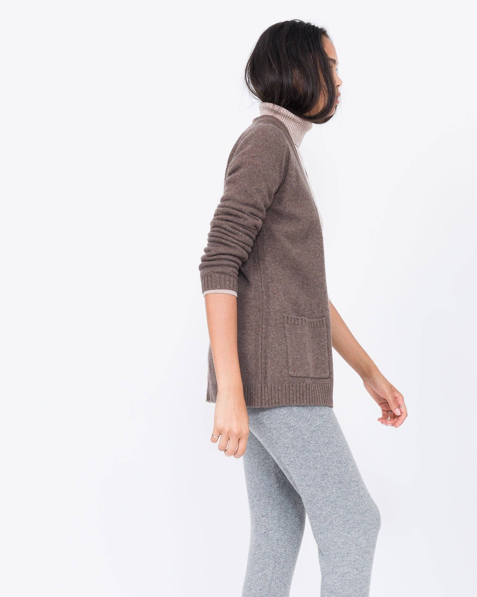 QUINN - Wholesale Cardigan - Women's - Cashmere Boyfriend Cardigan27