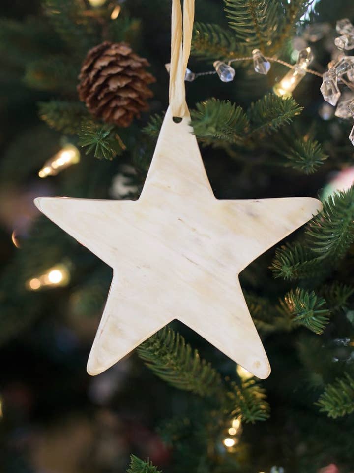 Horn Ornamenter til juledekoration for engroshandel hos Tonkin Handicraft