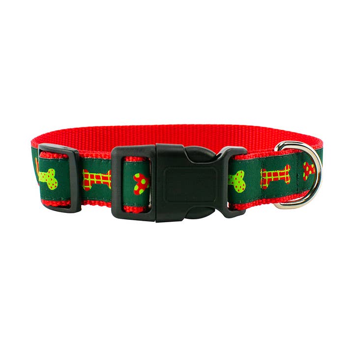 Christmas Bones - Dog Collar for wholesale by Dog & Me