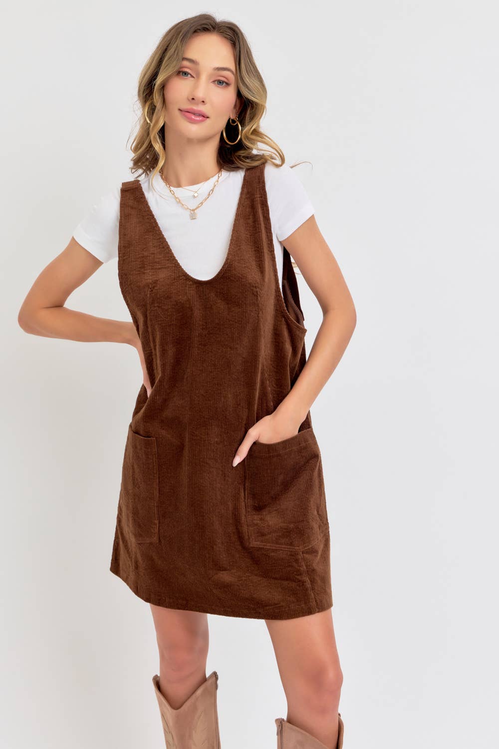Sweet Lovely by Jen - Venta al por mayor Vestido - Mujer - VESTIDO CASUAL DE PANA EN GENERAL21