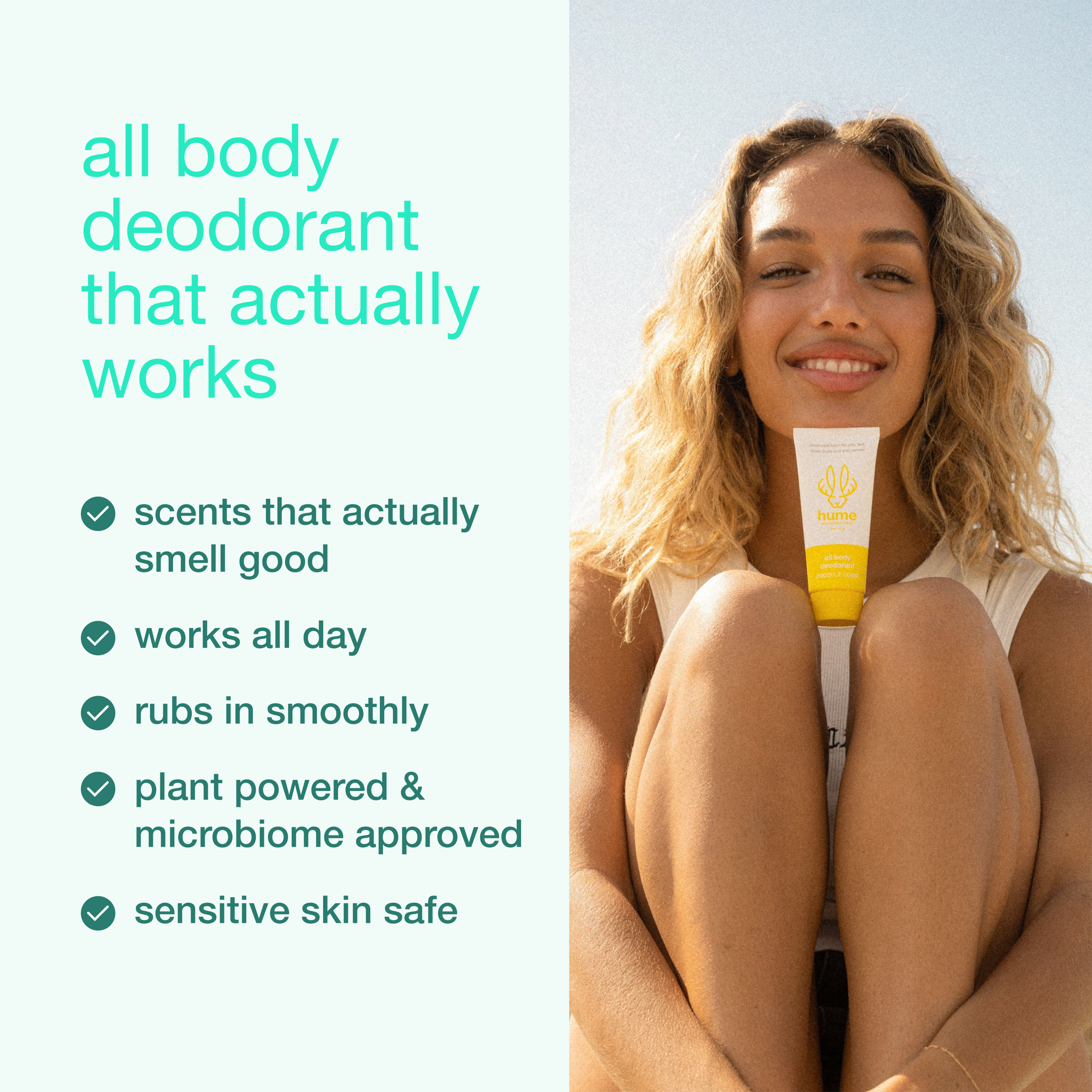 Hume Supernatural - Wholesale Deodorant - Unisex - All Body Deodorant- Coconut Coast7