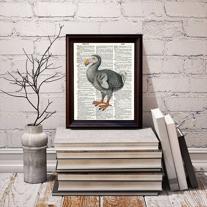 Fresh Prints of CT - Wholesale Art Print - Dodo Bird Dictionary Print2
