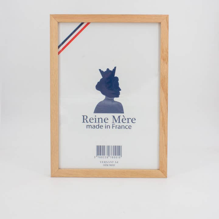 Reine Mère - Wholesale Picture Frame - Photo frame - Versant A4 - (made in France) in oak wood