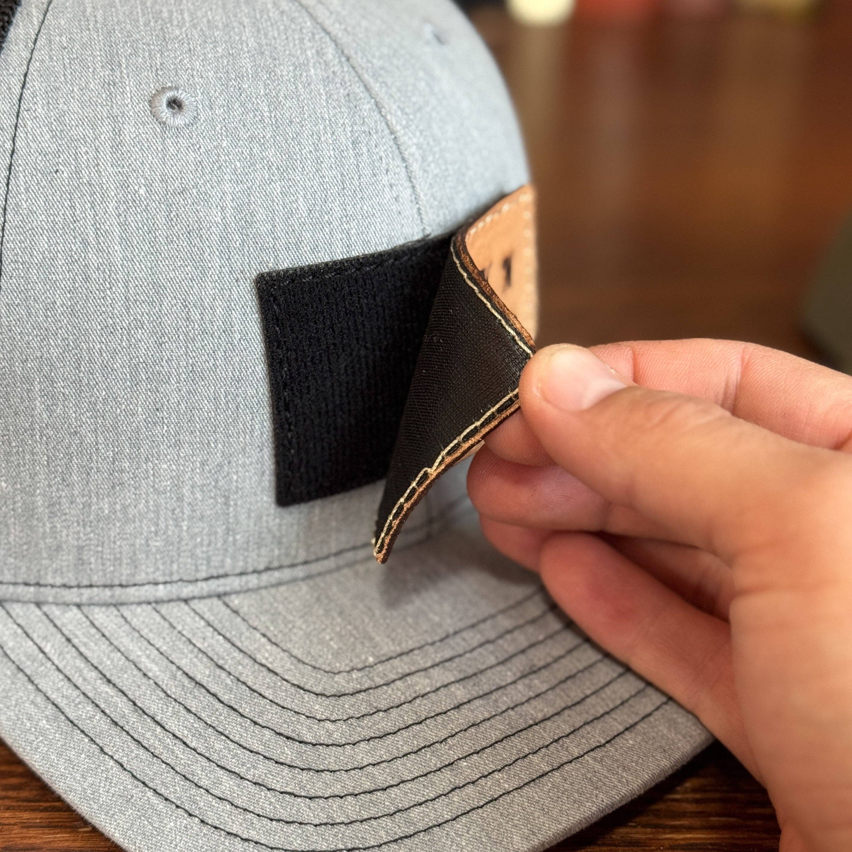 Kc Laser Co - Wholesale Patch - Adventure More - Leather Hook N' Loop Patch2